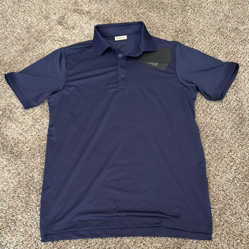 Goatlane Tech Golf Polo - Navy - Men’s M - NWT